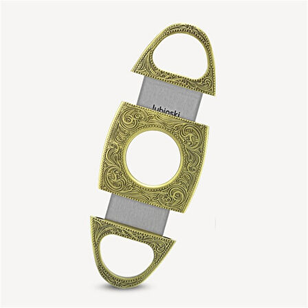 Lubinski Giyotin 60 ring Çelik Puro Makası Gold 9518AT