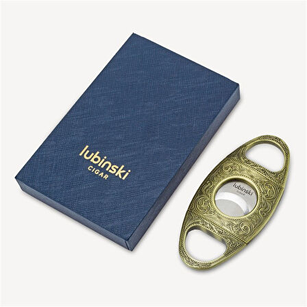 Lubinski Giyotin 60 ring Çelik Puro Makası Gold 9518AT