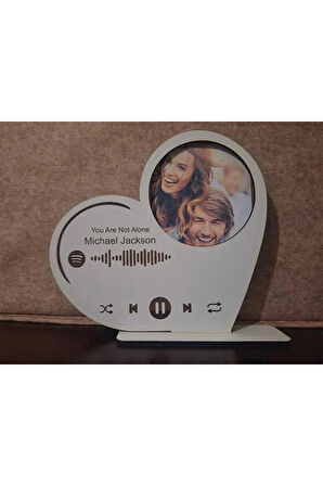 Spotify Barkodlu Kişiye Özel Çerçeve - 5
