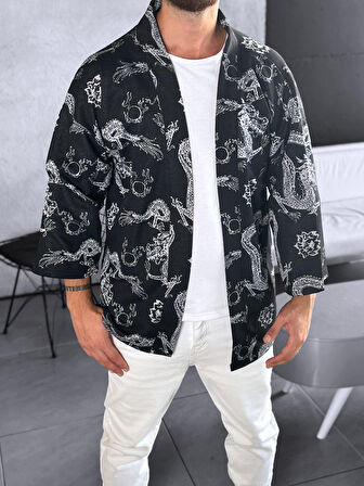 Yılan Desenli Kimono