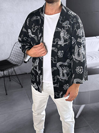 Yılan Desenli Kimono