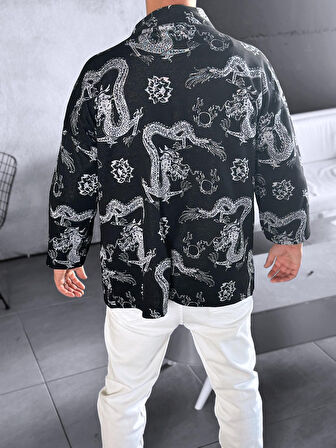 Yılan Desenli Kimono