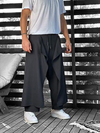 Çift Kanat Samurai Pantolon