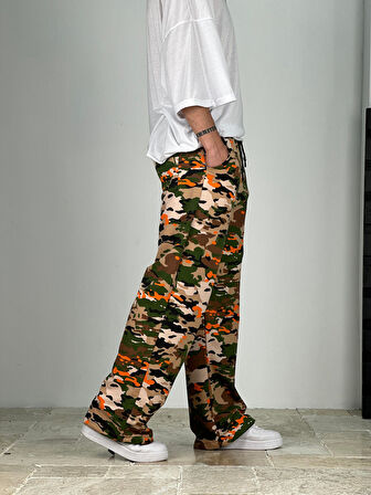 Yazlık Kamuflaj Baggy Pantolon - Jogger