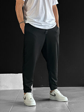 Siyah Baget Pantolon