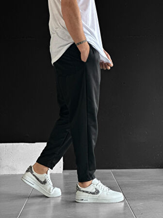 Siyah Baget Pantolon