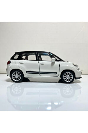 2013 Fiat 500L 1/36 Ölçek Welly Diecast Metal Model Araba Oyuncak Araba