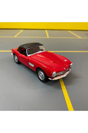 Bmw 507 1956 1/36 Ölçek Diecast Metal Model Araba Çek Bırak Araba Oyuncak Araba
