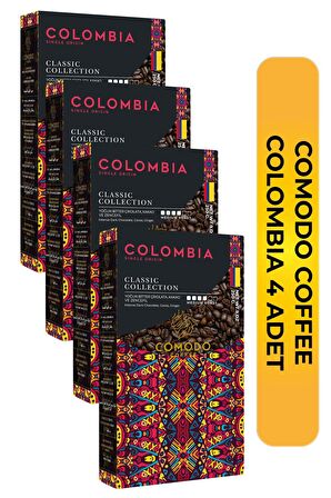 Comodo Coffee Colombia Classic Selection Filtre-Çekirdek Kahve 4x250 gr