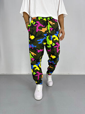 Erkek Kamuflaj Jogger