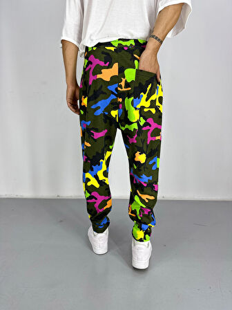 Erkek Kamuflaj Jogger