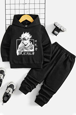 Uyguntarz Çocuk Jujutsu Kaisen Eşofman Takımı