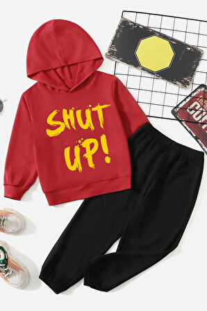 Uyguntarz Çocuk Shut Up Eşofman Takımı