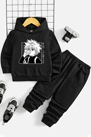 Uyguntarz Çocuk Killua Zoldyck Eşofman Takımı