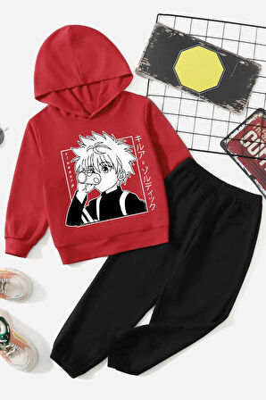 Uyguntarz Çocuk Killua Zoldyck Eşofman Takımı