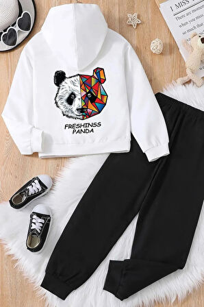 Kıds Çocuk Panda Eşofman Takımı