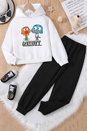 Kıds Çocuk Gumball Eşofman Takımı
