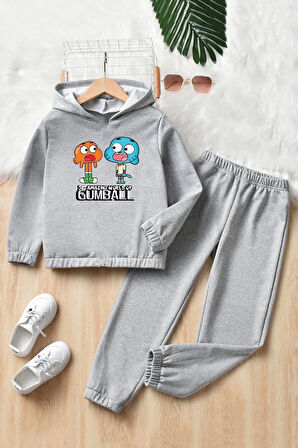 Kıds Çocuk Gumball Eşofman Takımı
