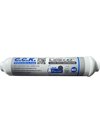 CCK 10’’ İnline Quick Post Karbon Filtre