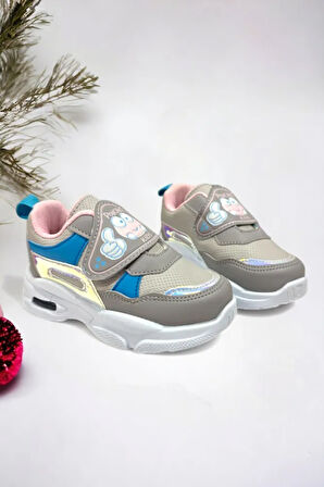 Memory Foam Tabanlı Işıklı Kız Çocuk Bebek Spor Sneakers