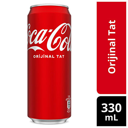 Coca Cola Kola Orijinal Tat 330 Ml