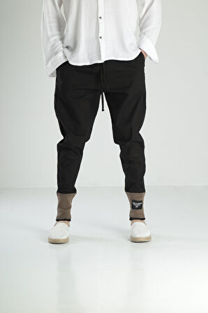 Gabardin Paça Detaylı Pantolon