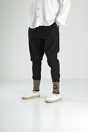 Gabardin Paça Detaylı Pantolon