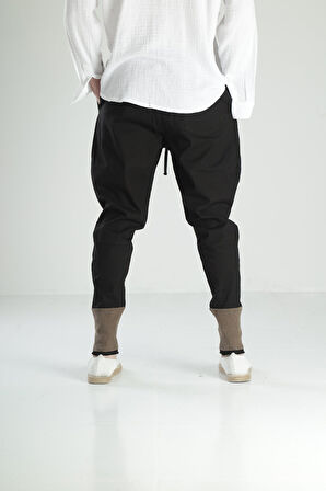 Gabardin Paça Detaylı Pantolon