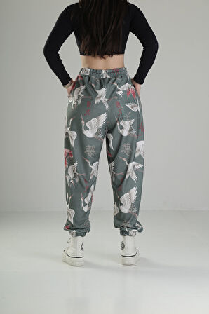 Chinese Desenli Pileli Jogger