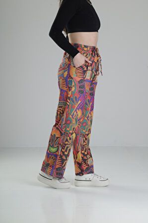 Cocopelli Desenli Baggy  Pantolon