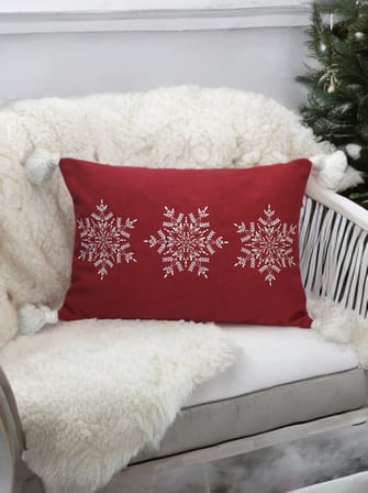 Snow White Dream Nakışlı Bolster Kırlent Kılıfı