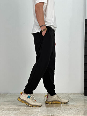 Mevsimlik Siyah Baget Pantolon