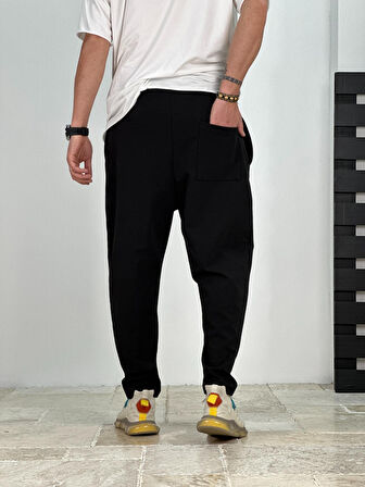 Mevsimlik Siyah Baget Pantolon