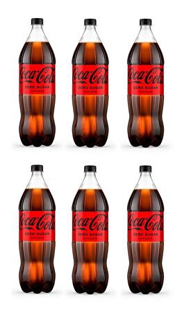 Coca Cola Kola Zero Sugar 1,5 Lt X 6 Adet