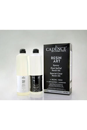 Resin Art Şeffaf Epoksi Takım 750 Ml