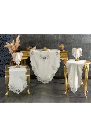 Hazan 5 Parça Salon Takımı Cappucino