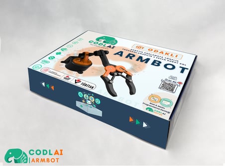 CODLAI - ArmBot / Programlanabilir 4 Eksen Robotik Kol