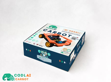 CODLAI - CarBot Lite  / Programlanabilir Robotik Araba  (Elektronik Set)