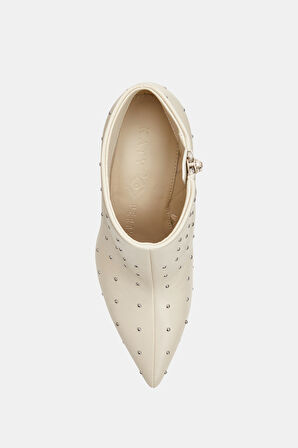 Katy Perry The Laterr Hıgh Kadın Krem Zımba Detaylı Bot