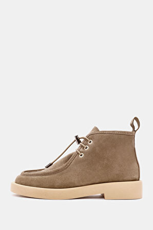 Baley Kadın Taba Gerçek Deri Bot