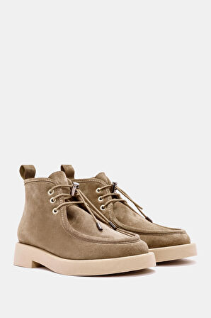 Baley Kadın Taba Gerçek Deri Bot