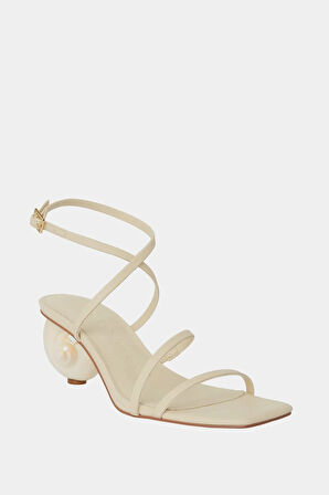 The Maritime Strapp Kadın Krem Bantlı Sandalet