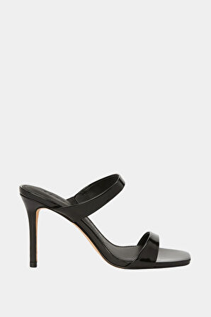 Katy Perry The Analia Çift Bantlı Kadın Siyah İnce Topuklu Terlik