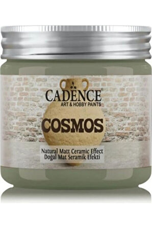 Cosmos Doğal Mat Seramik Efekti Cs10 Küf Yeşili 150ml Başkent Hobi