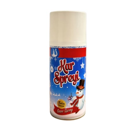 Yılbaşı Yapay Kalıcı Kar Spreyi Beyaz 150 ml 10 Adet