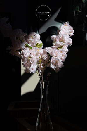 Yapay Bahar Dalı Pembe 95 cm