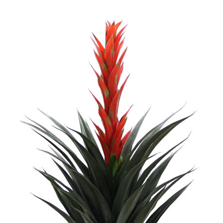 Yapay Kırmızı Çiçekli Sisal Ağacı 150 cm