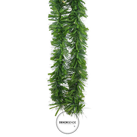 Yılbaşı Süsü Şerit Yeşil 200x11 cm