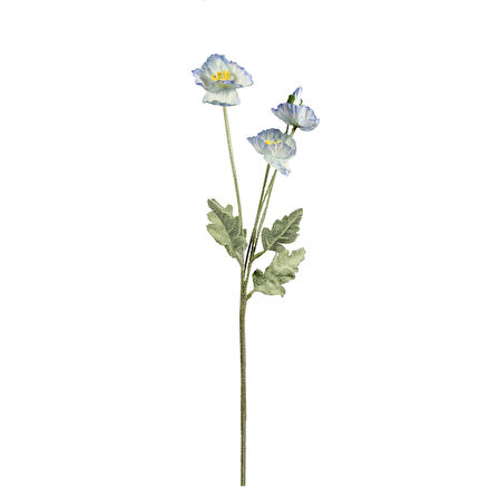Yapay Anemon Çiçeği Mavi 58 cm