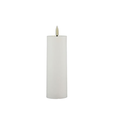 Led Kütük Mum 17 cm
